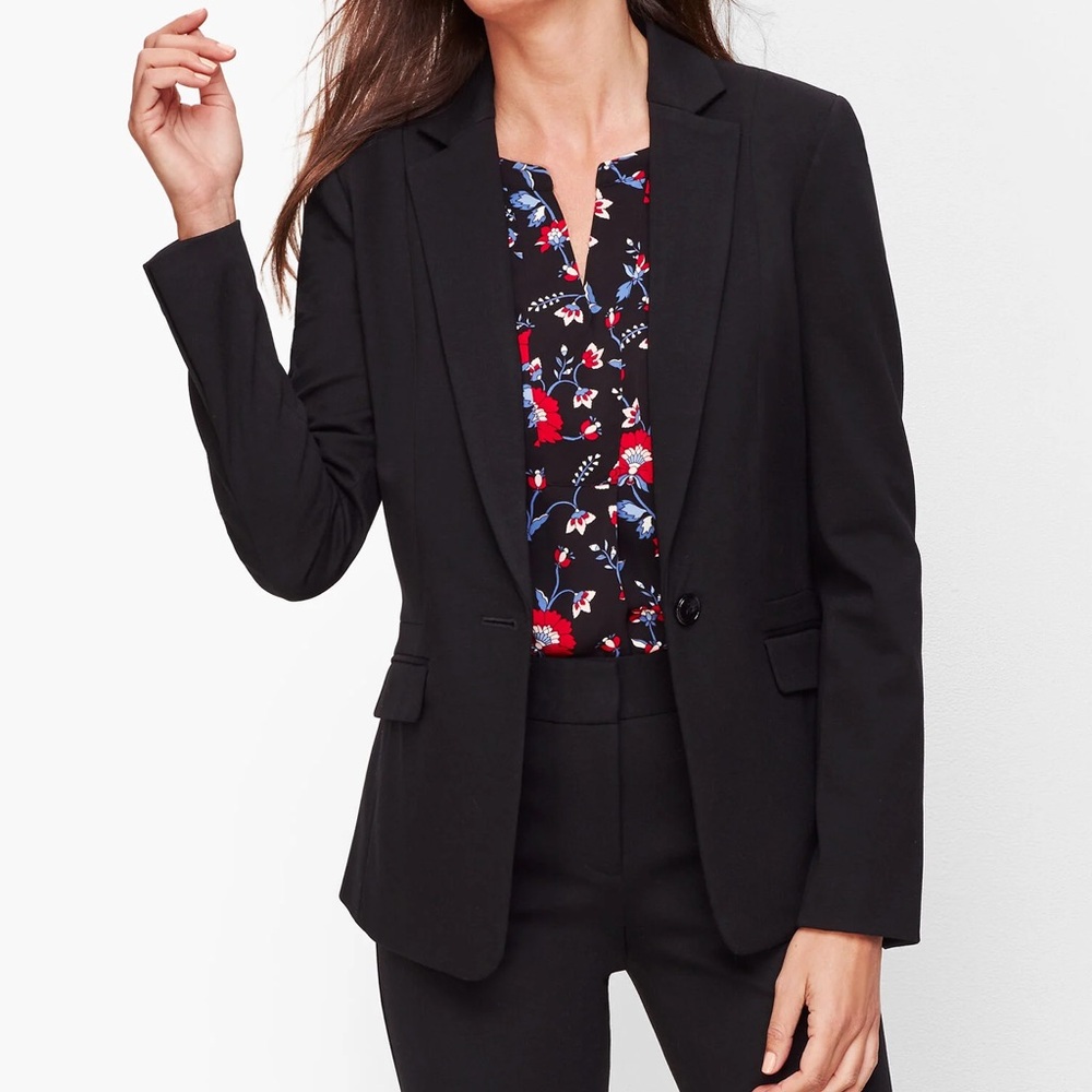 Talbots Blazer - Luxe Italian knit